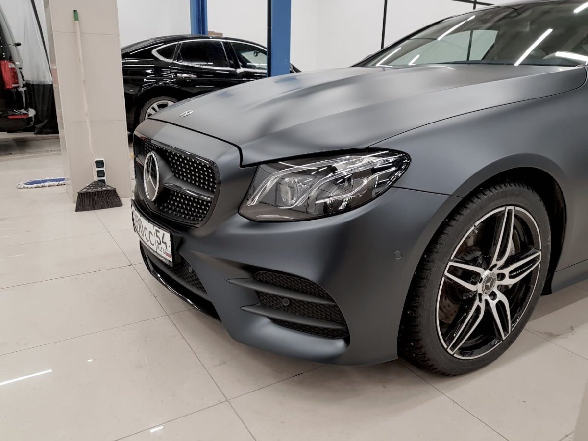 Mercedes GLK Coupe серый матовый