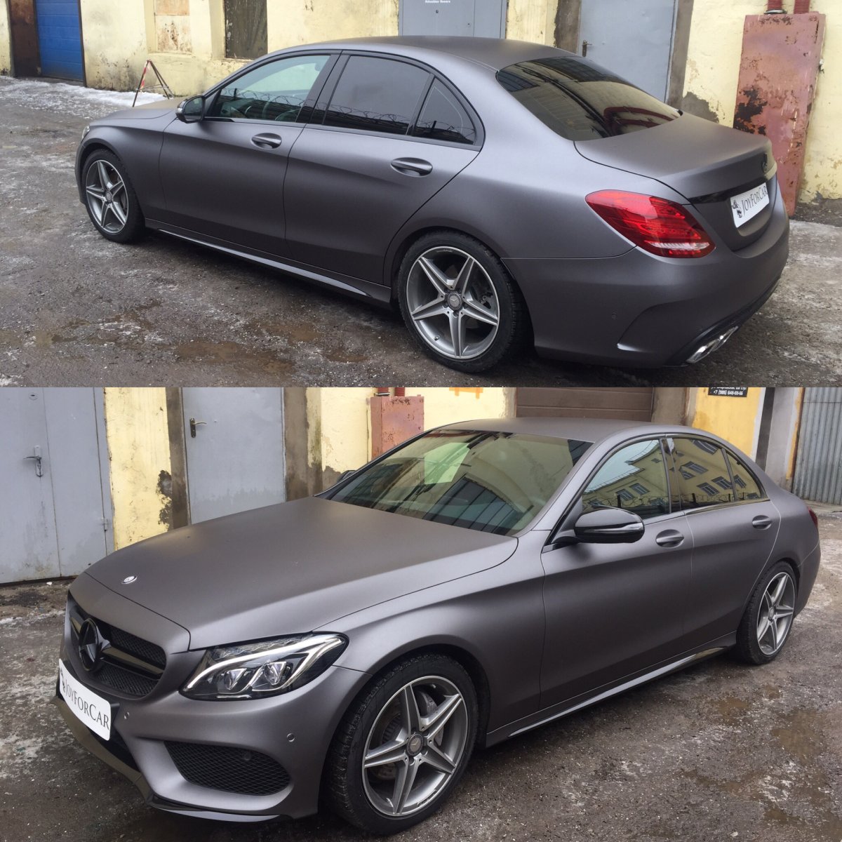 Мерседес с w205 серый