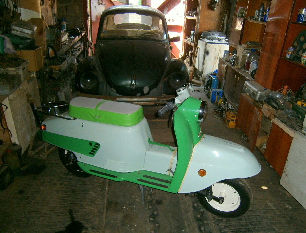 Мотороллер Тула турист