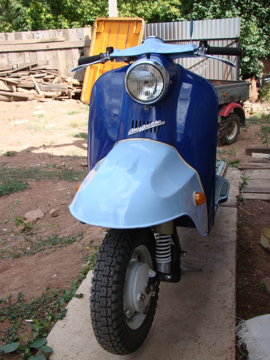 Мотороллер муравей турист