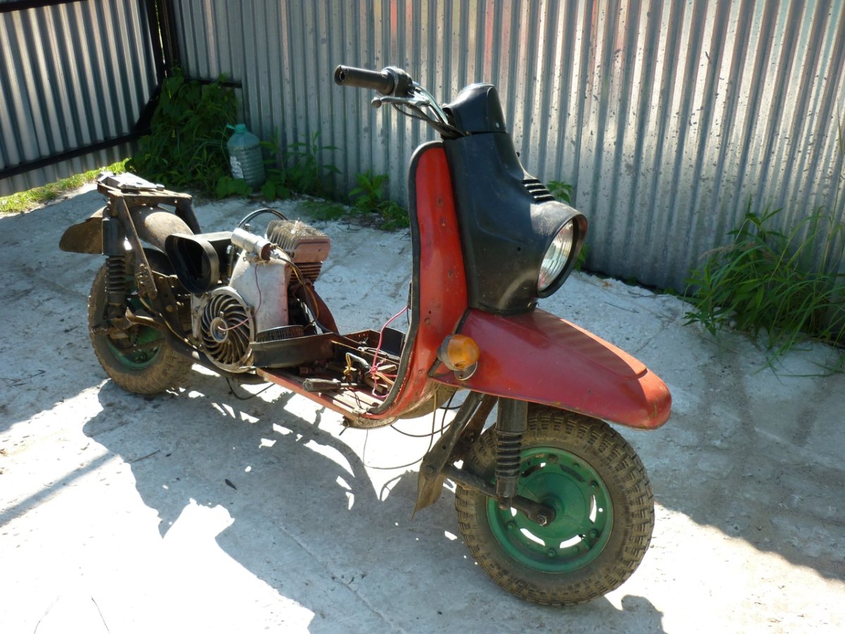 Тулица 2 мотороллер