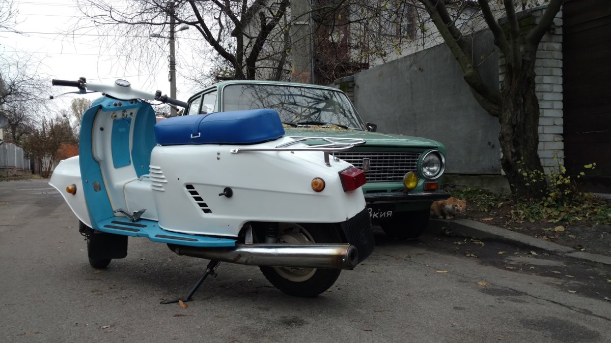 Мотороллер Тулица 1975