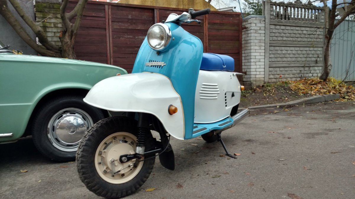 Мотороллер Тулица т200