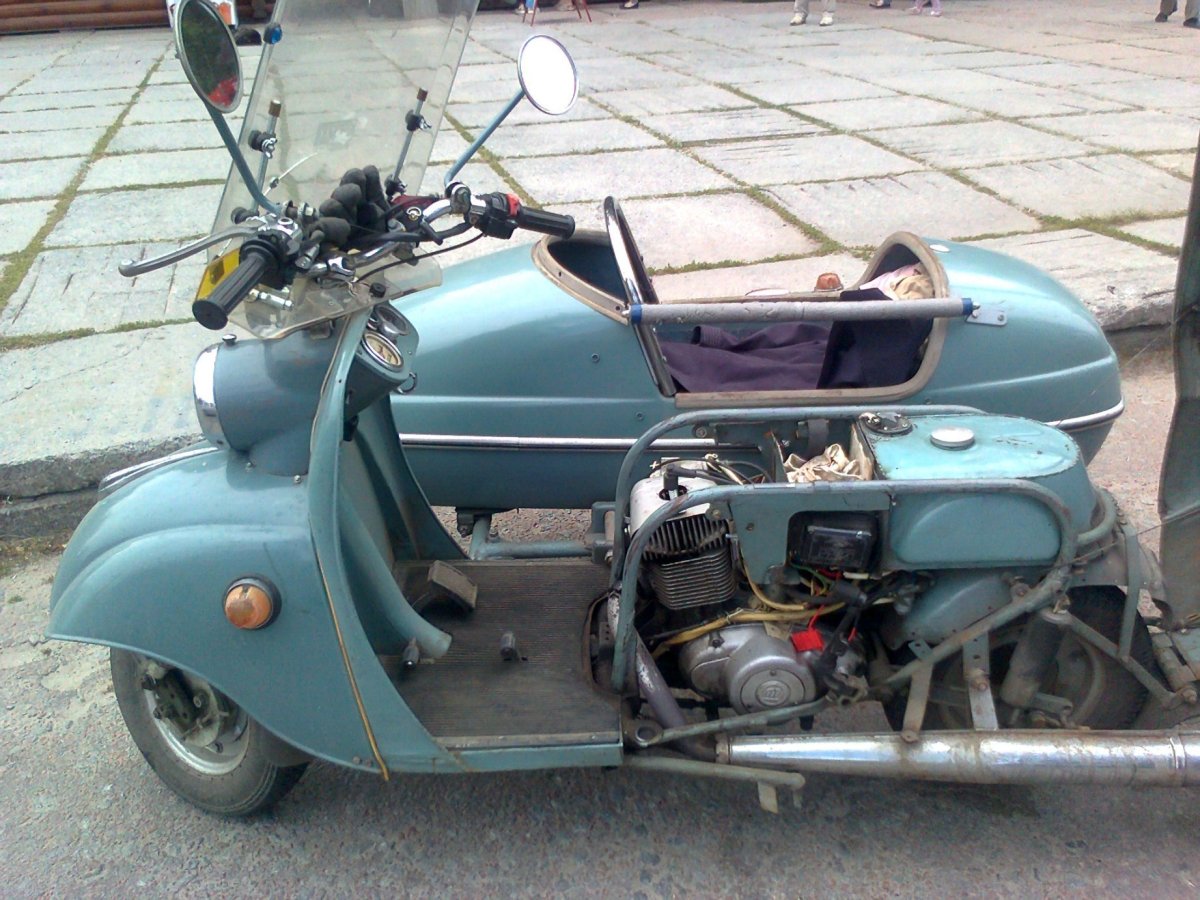 Мотоцикл Тула т200