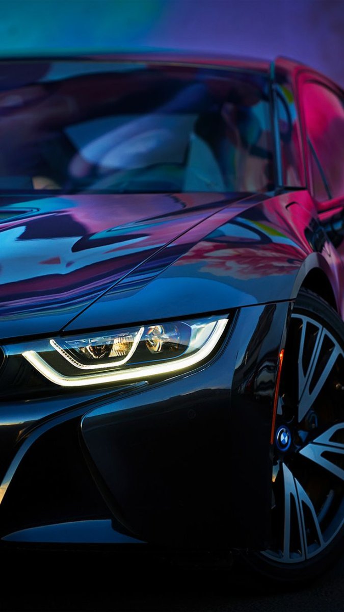 Неоновая BMW m3