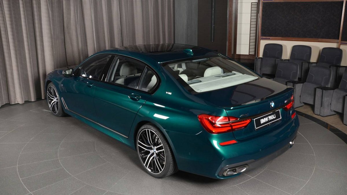 BMW 760 Oxford Green