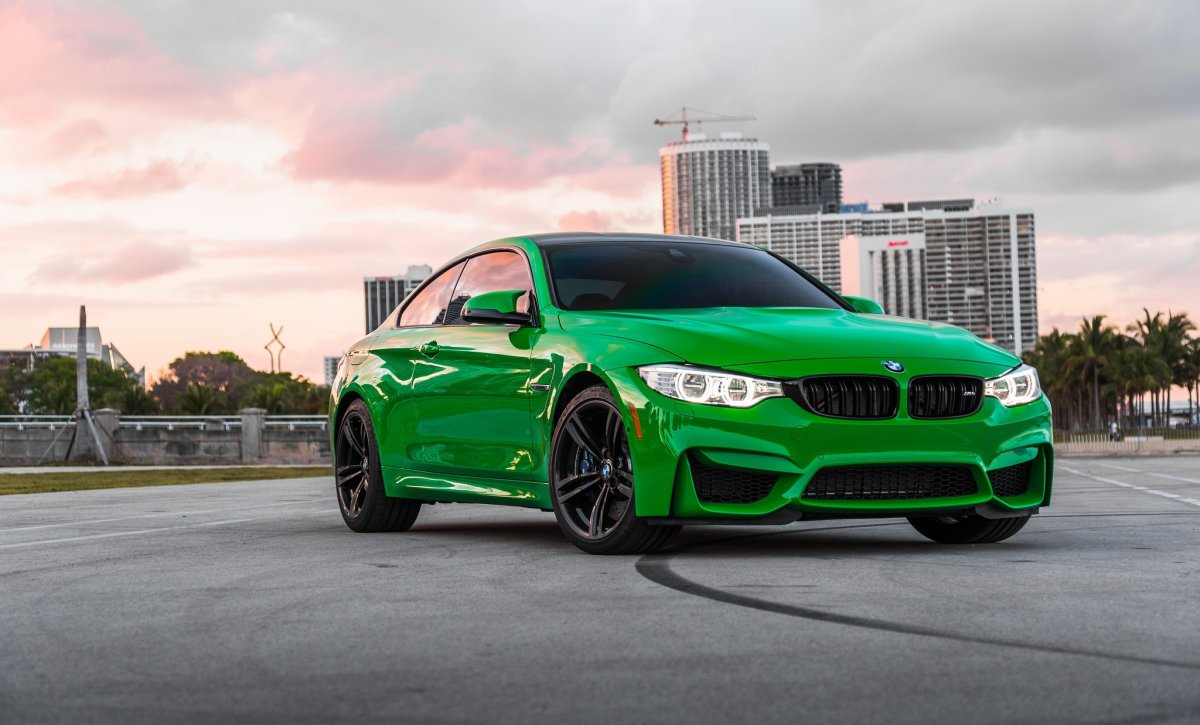 BMW m4 Green