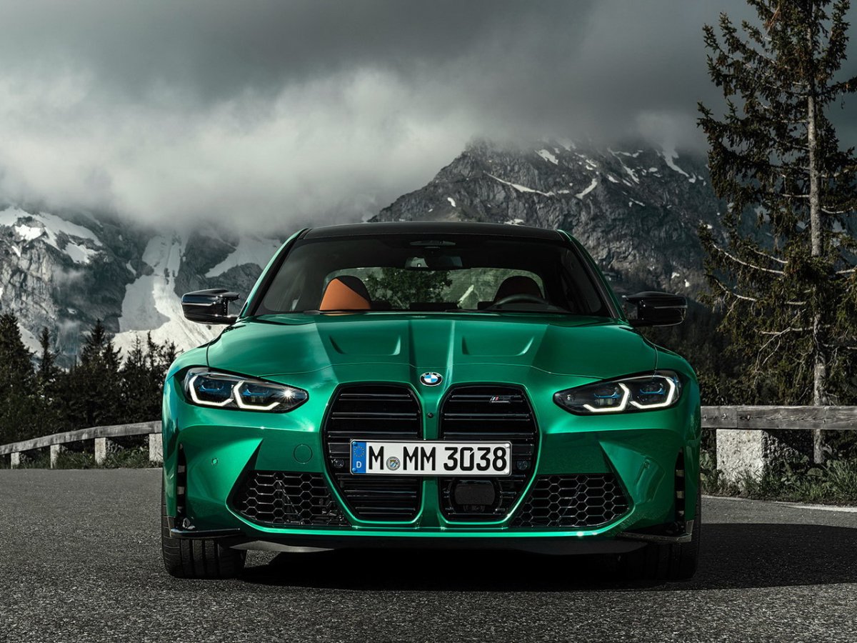 BMW m4 2021 Green