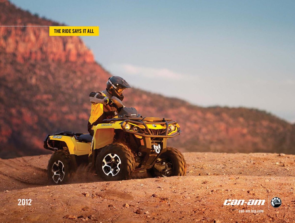 BRP can am Outlander 1000 XT обзор