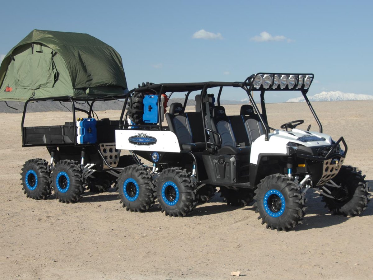 Polaris Ranger 6x6 для путешествий