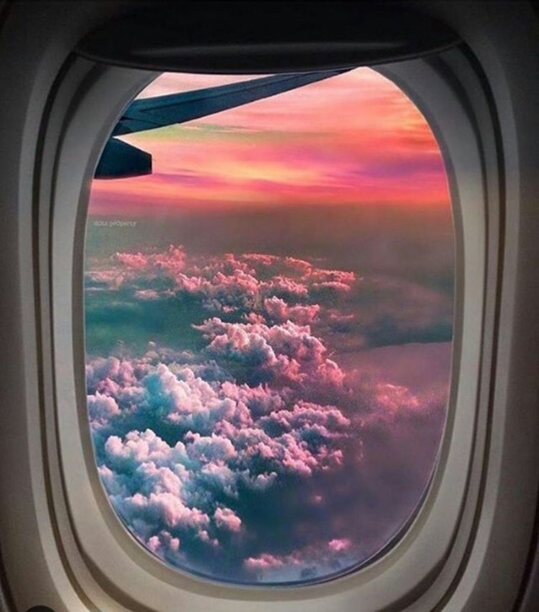 Вид с окна самолета