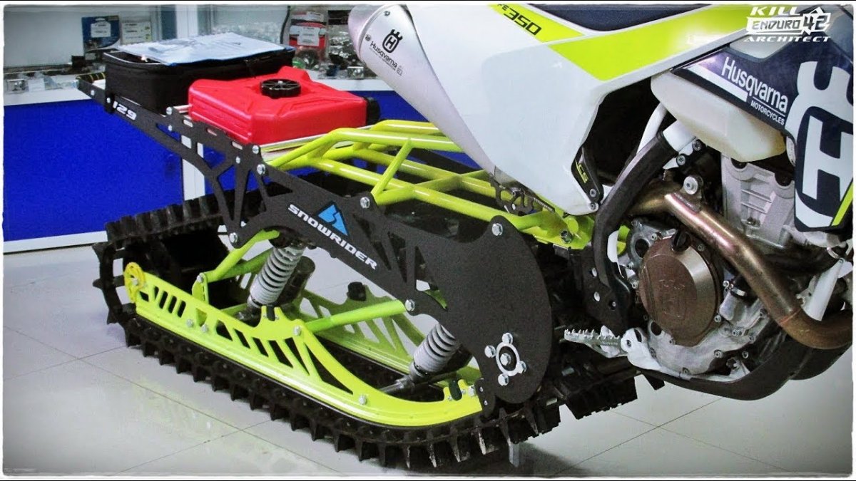 Гусеничный комплект SNOWRIDER для мотоцикла