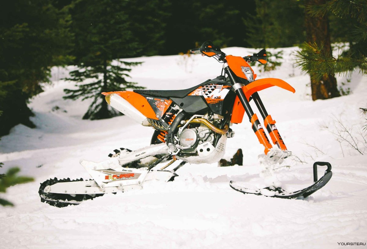 KTM Snowbike