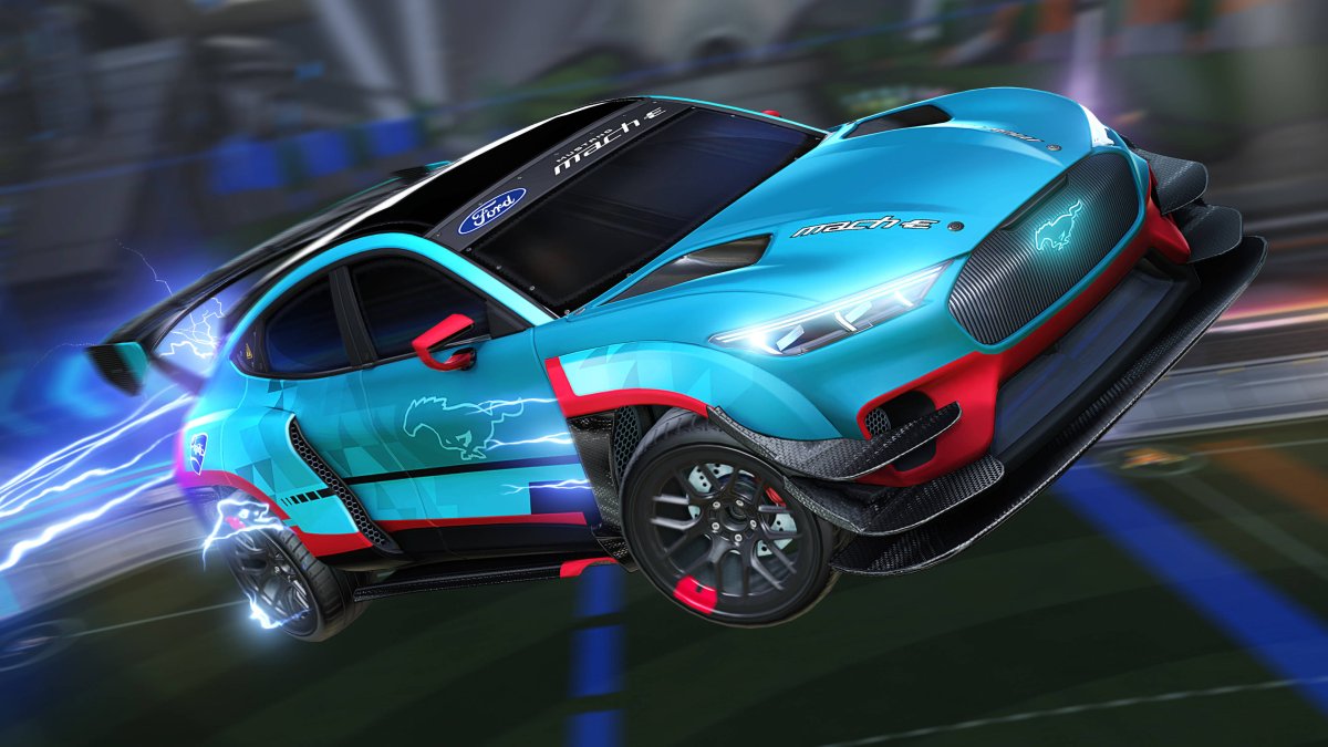 Mustang Mach e Rocket League