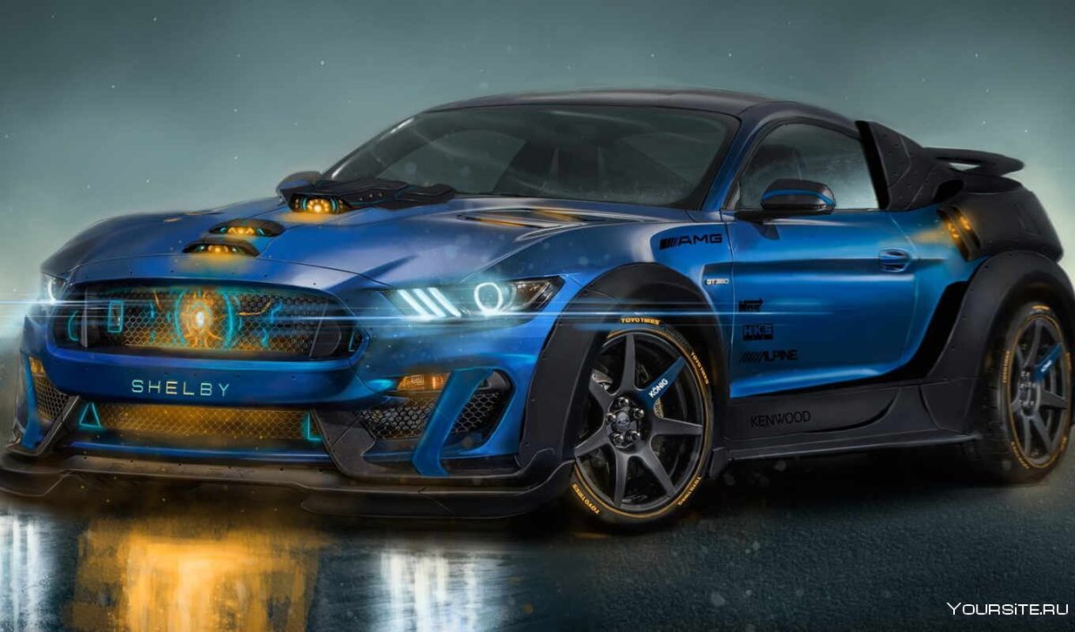 Ford Mustang Shelby gt500 4k