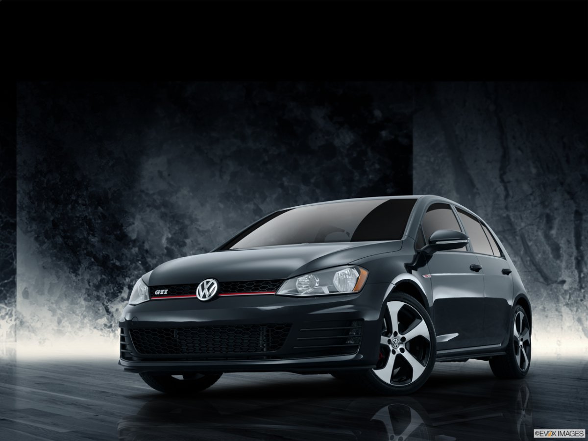 Volkswagen Golf GTI IV чёрный
