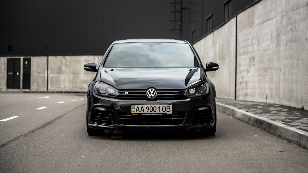 Golf 6 r Black