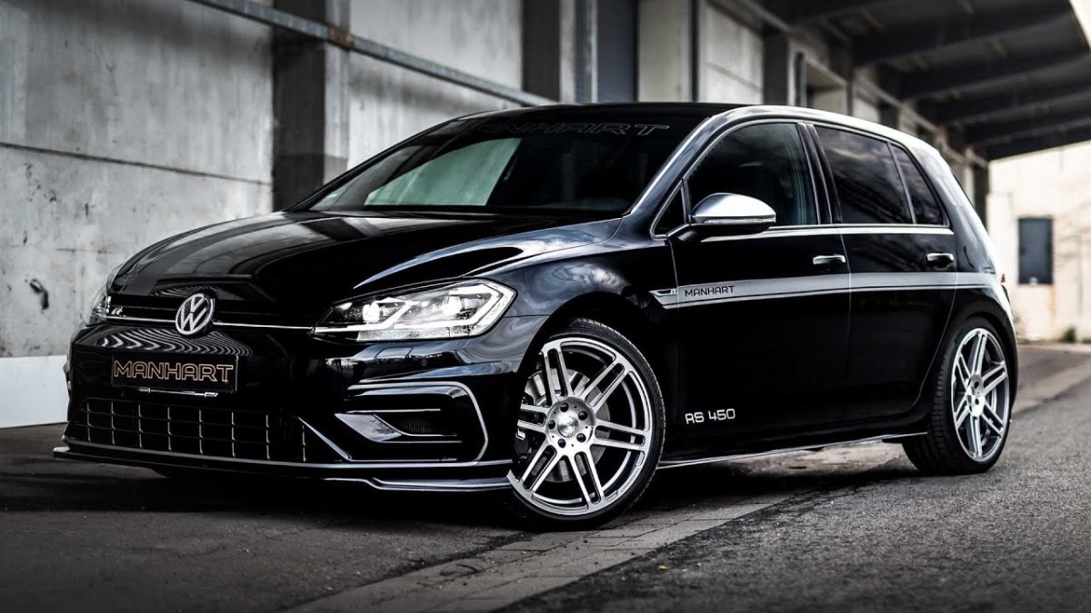 Volkswagen Golf VII цвет черный