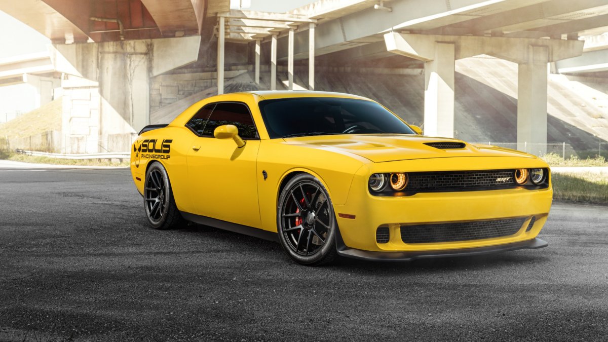 Dodge Challenger srt 4к