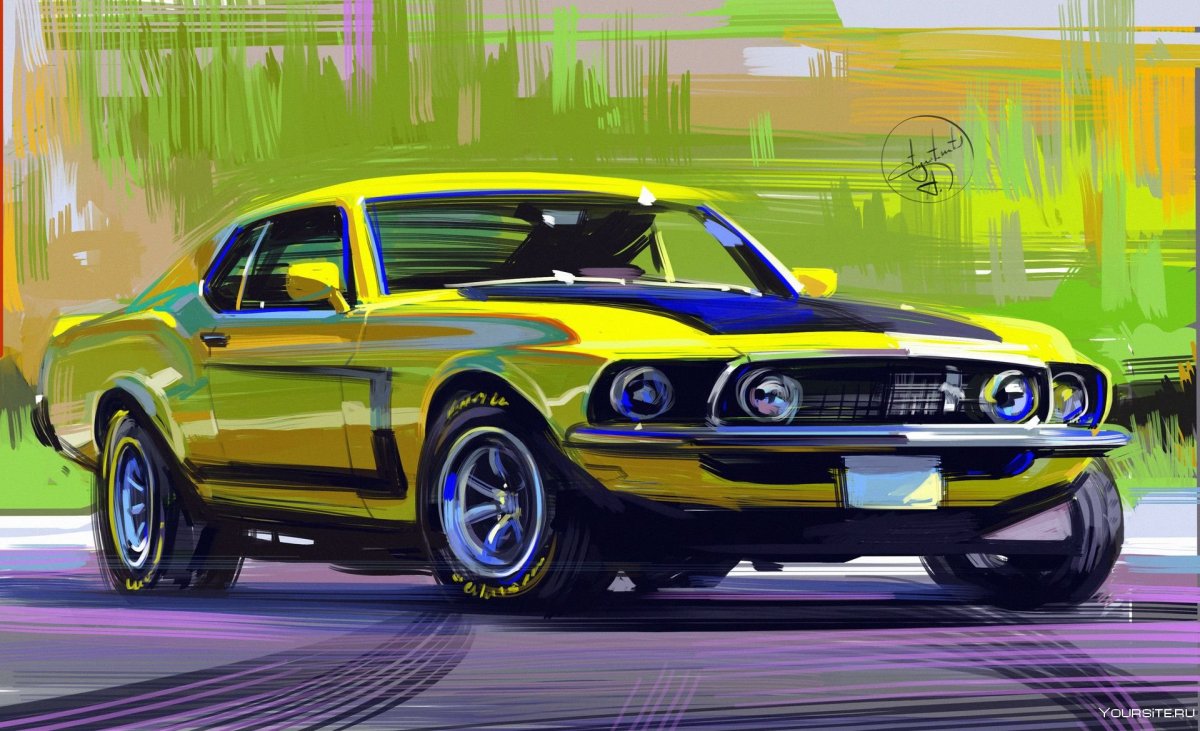 Ford Mustang 1969 Plan