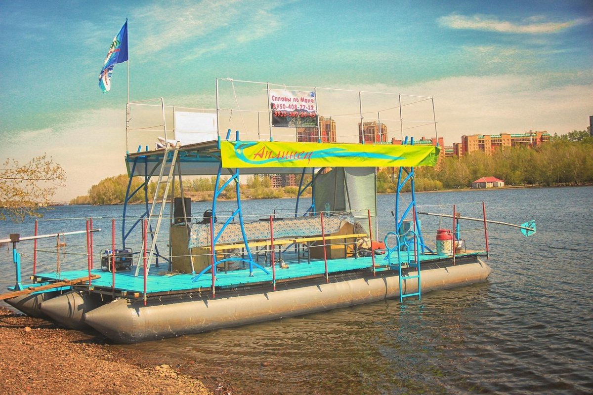 Понтон для сплава