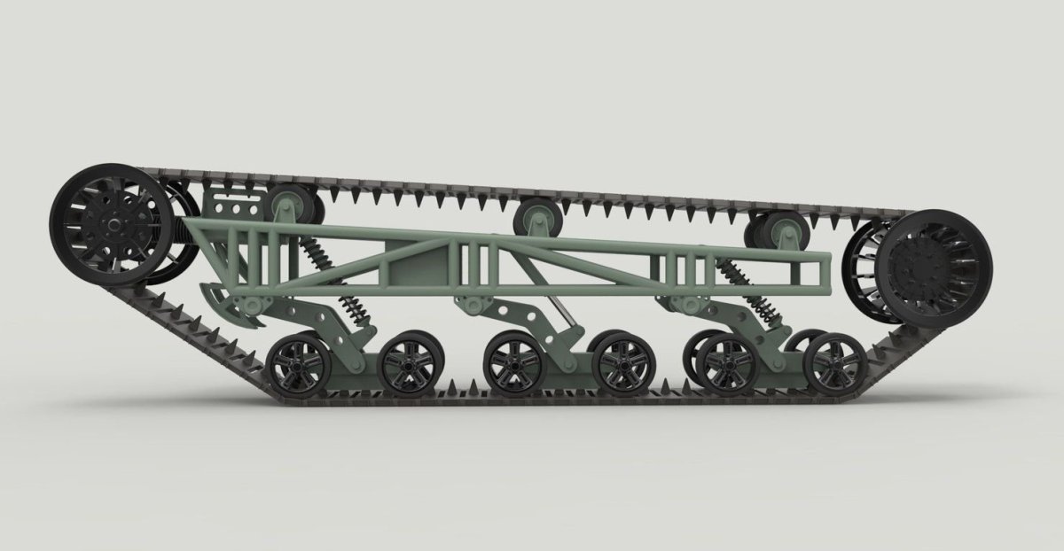 Вездеход Ripsaw трансмиссия