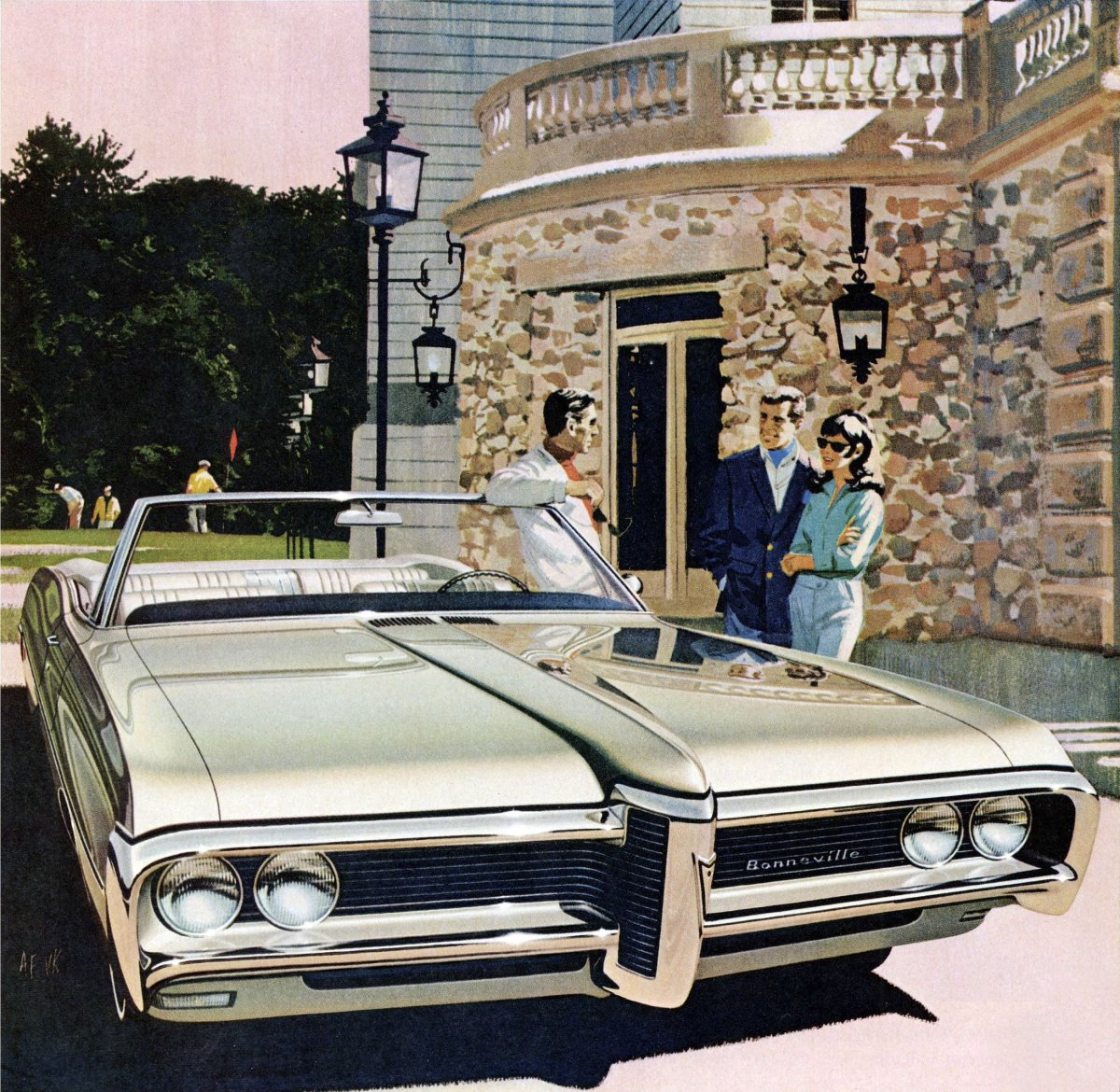 Бонневиль машина 1968