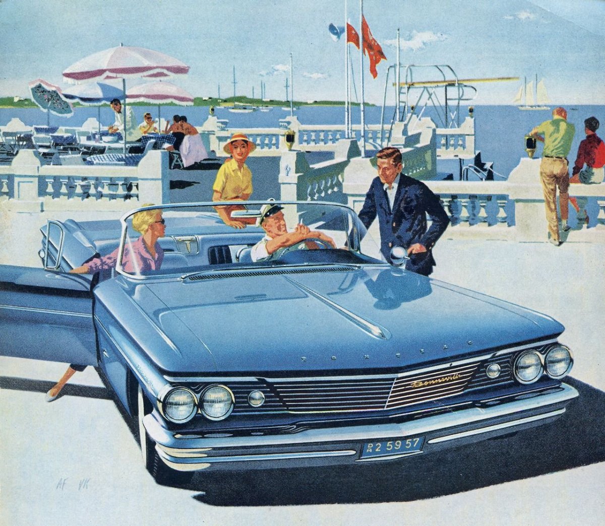 Retro Pontiac 1960