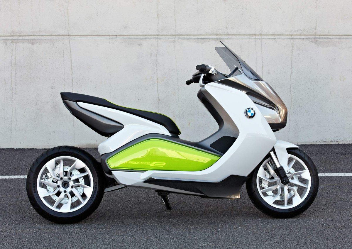 Электроскутер BMW концепт