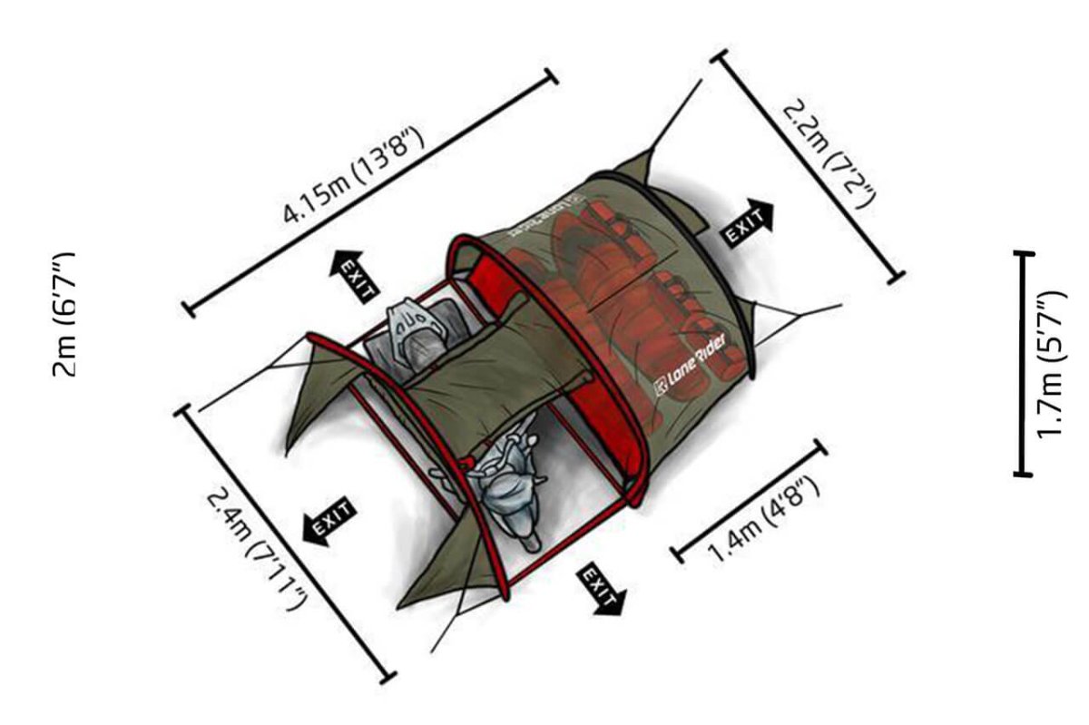Lone Rider палатка