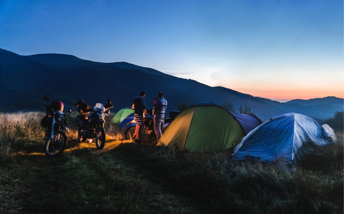 Палатка для мотоцикла