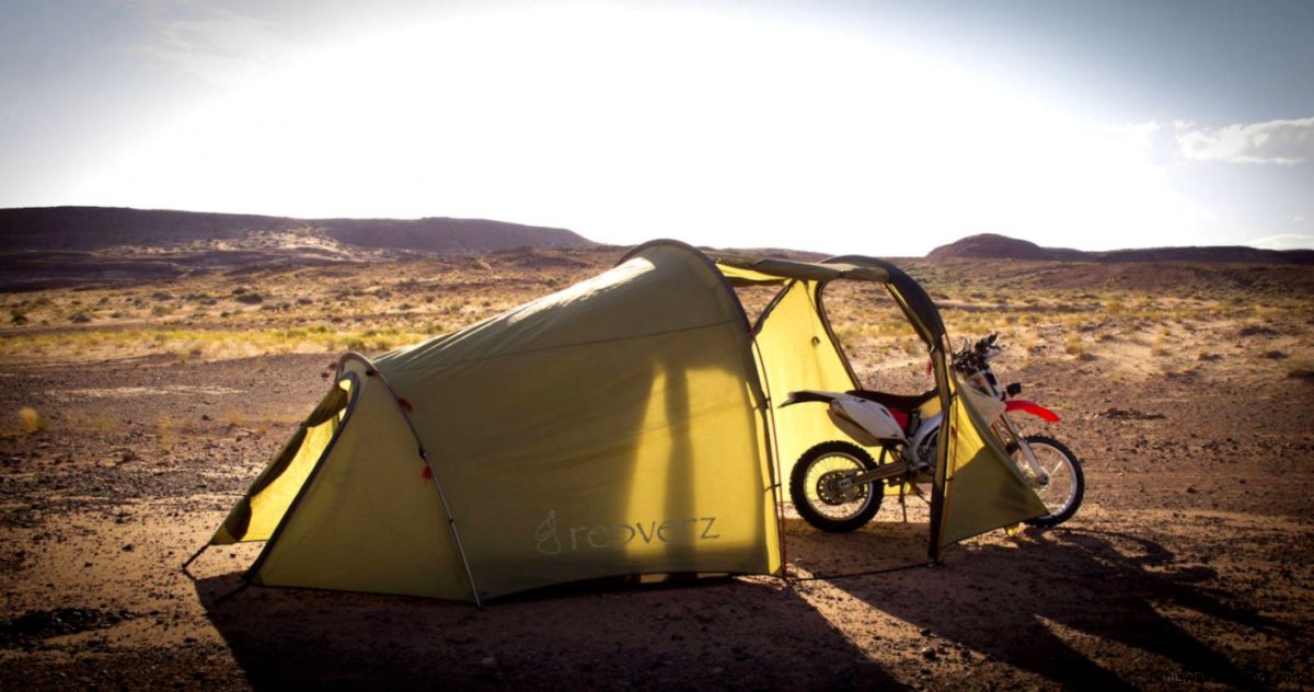 Мототуризм с палаткой