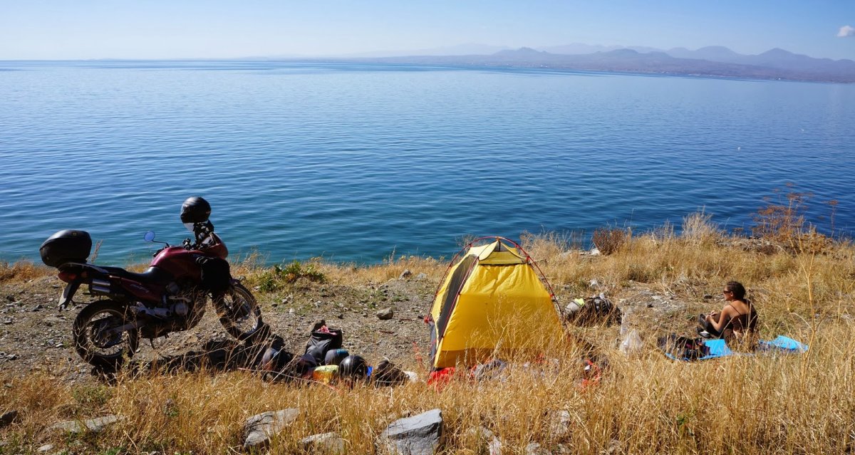 Мотопутешествие с палаткой