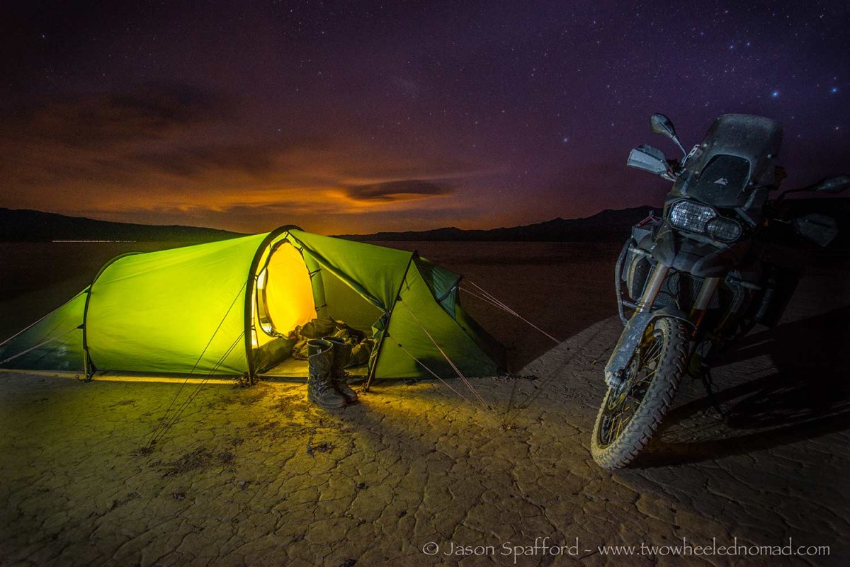 Кемпинг на мотоцикле