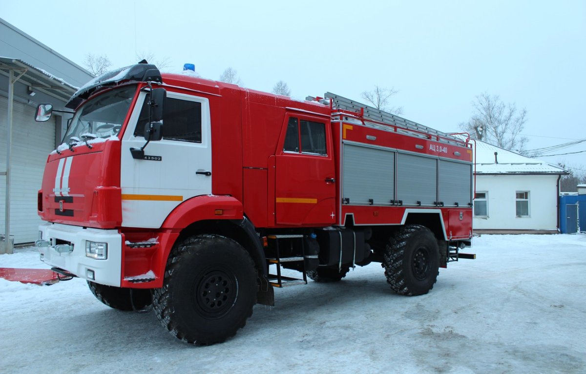 АЦ-3-40 КАМАЗ-43502