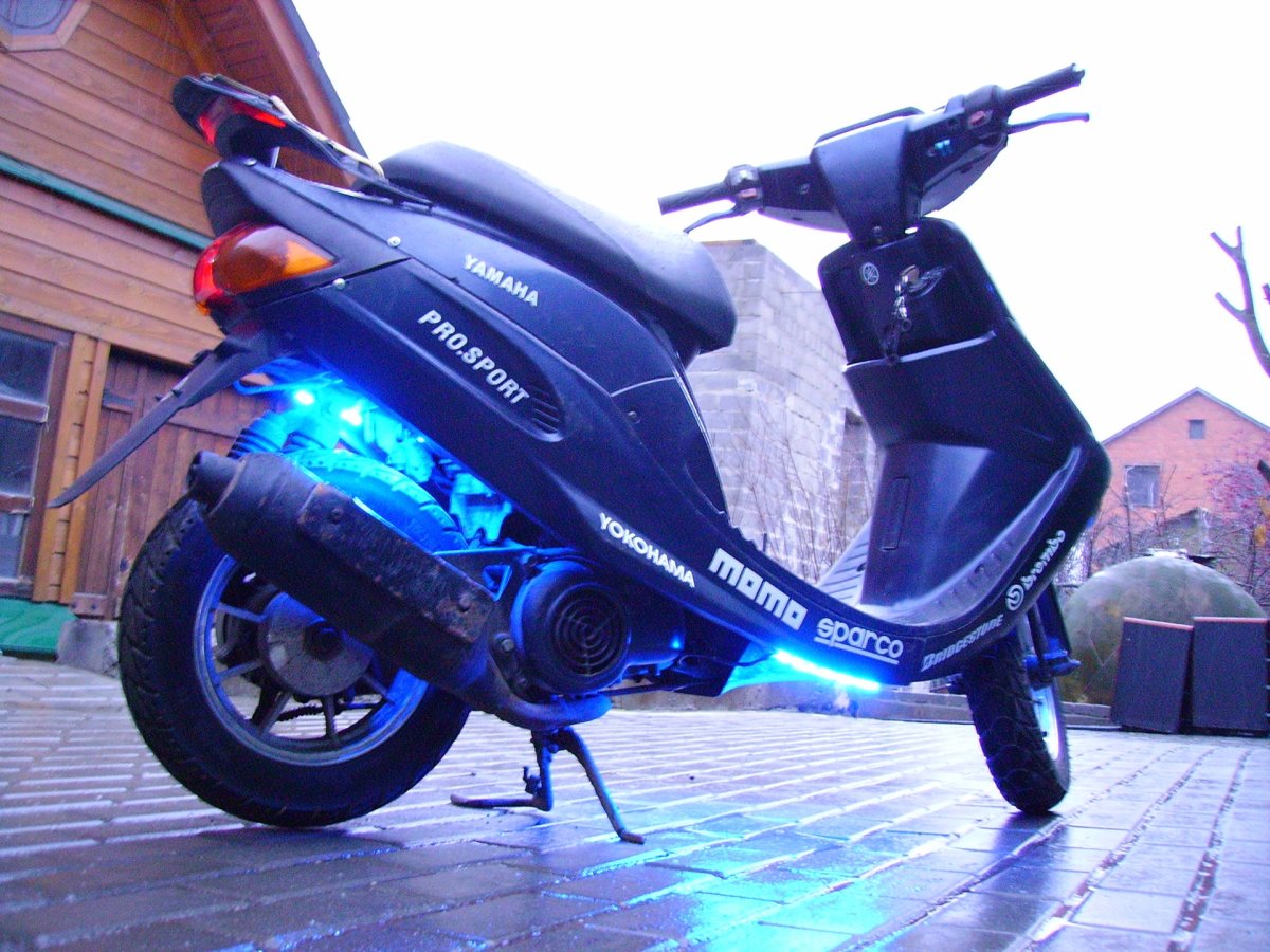 Yamaha jog super ZR тюнингованный