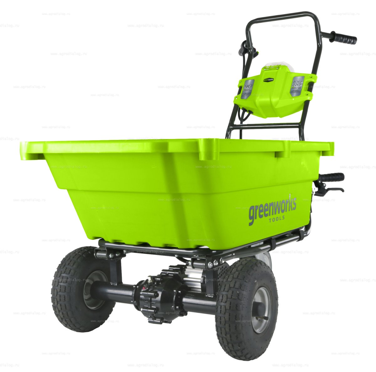 Тележка GREENWORKS g40gck4