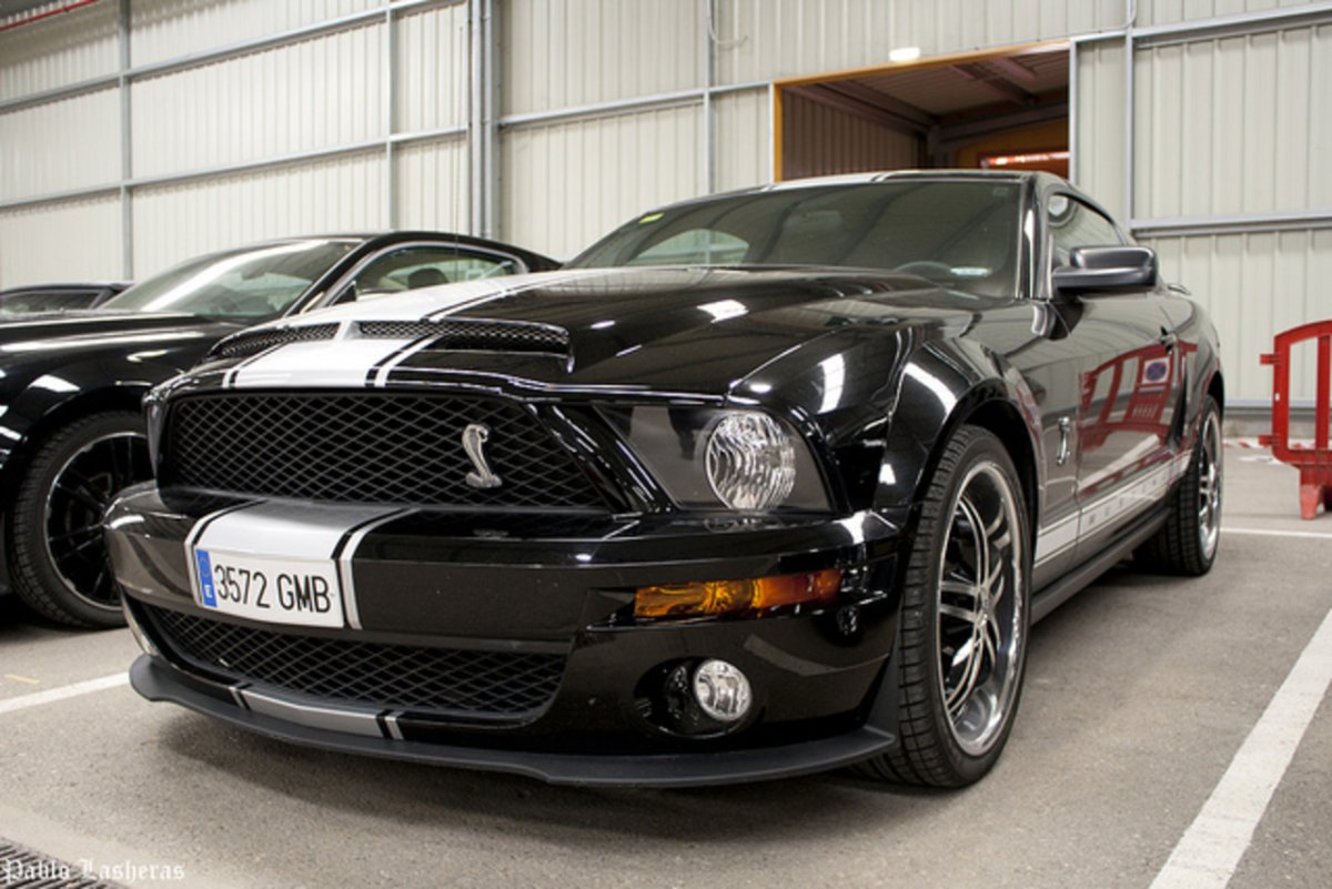 Ford Shelby Cobra Mustang gt500 Black