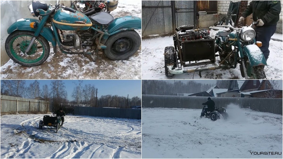 Урал с мотором от ВАЗ 2109