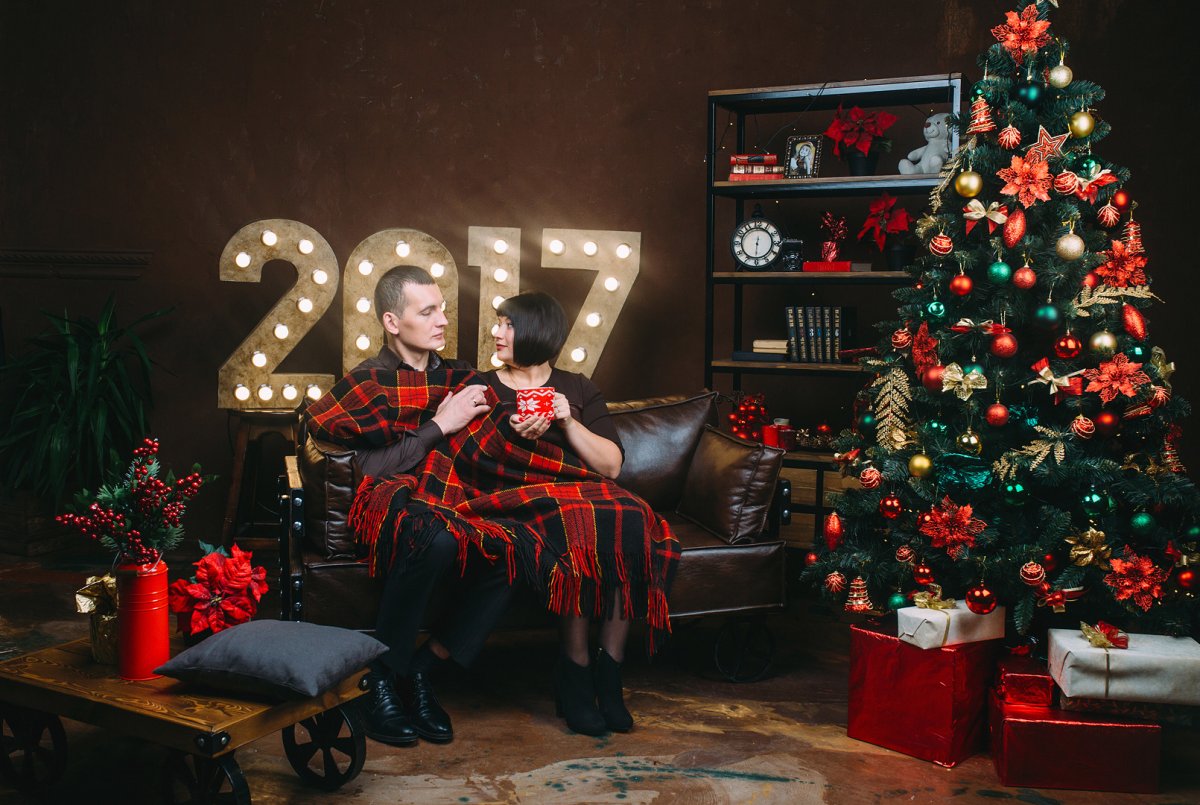 Фотосессия английский стиль Новогодняя