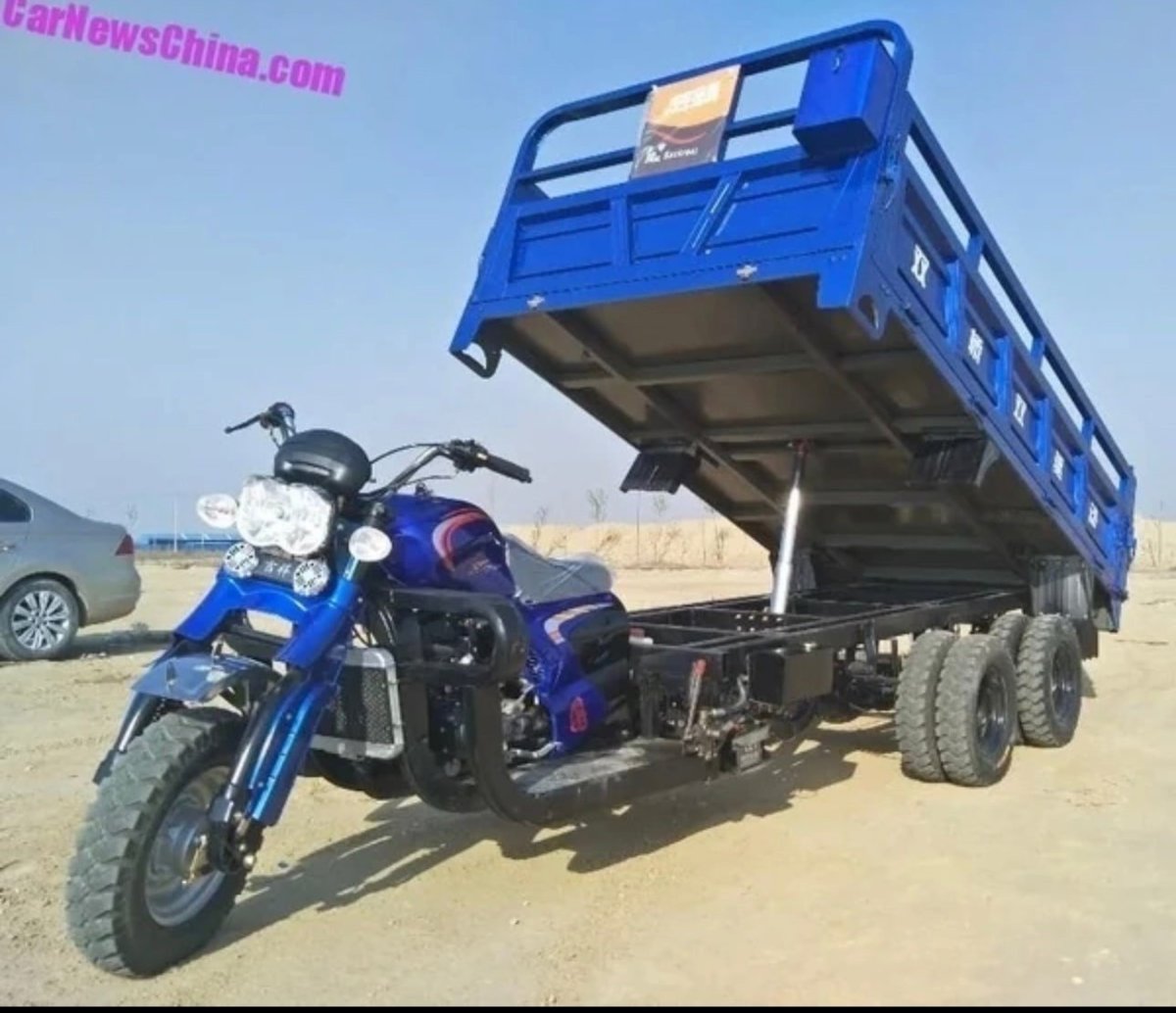 Китайский грузовой мотоцикл