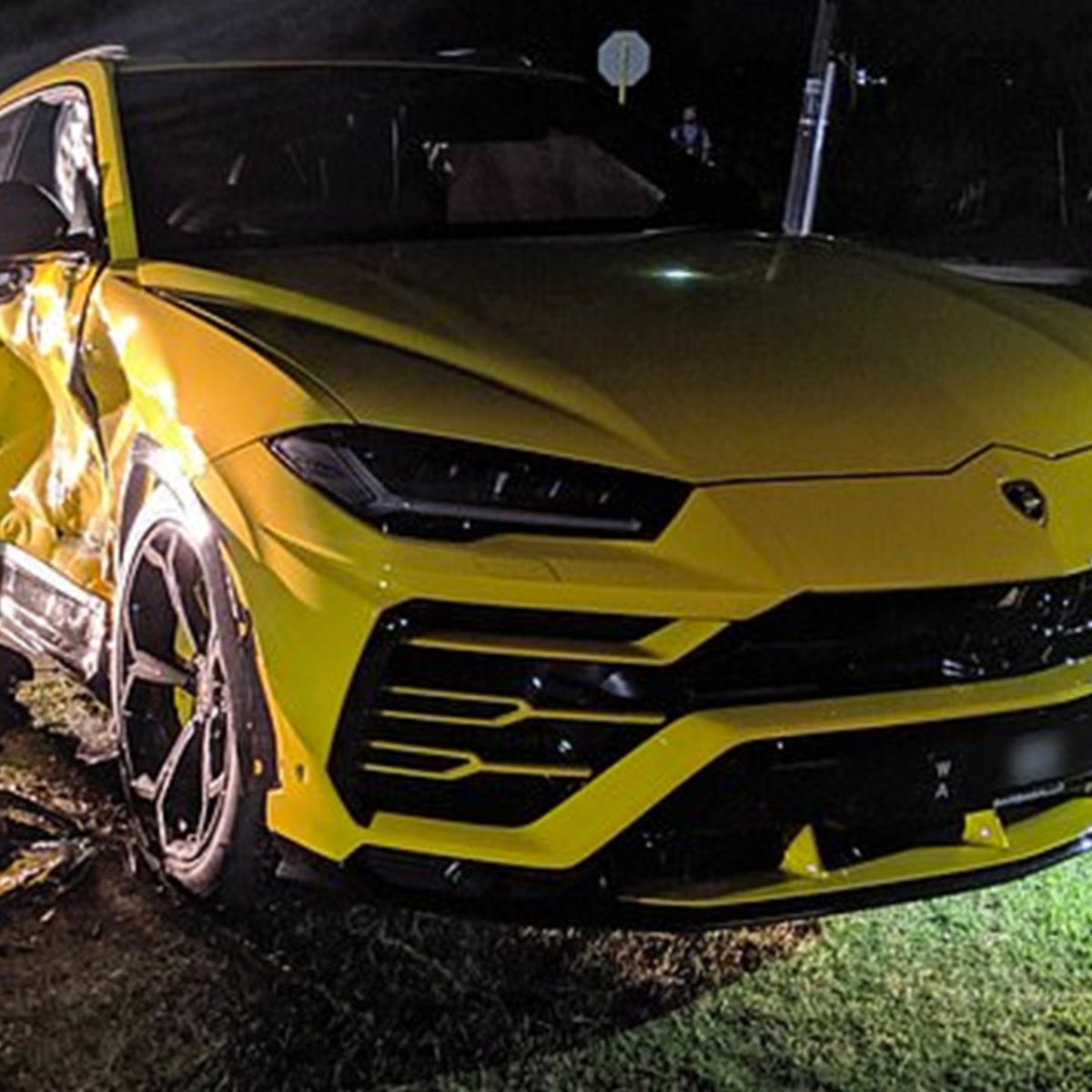 Авария Lamborghini Urus