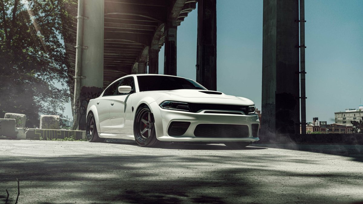 Dodge Challenger srt Hellcat 4k