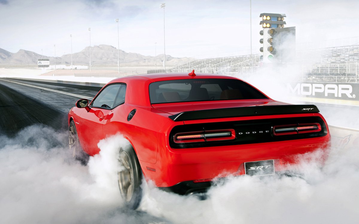 Dodge Challenger Hellcat 4k