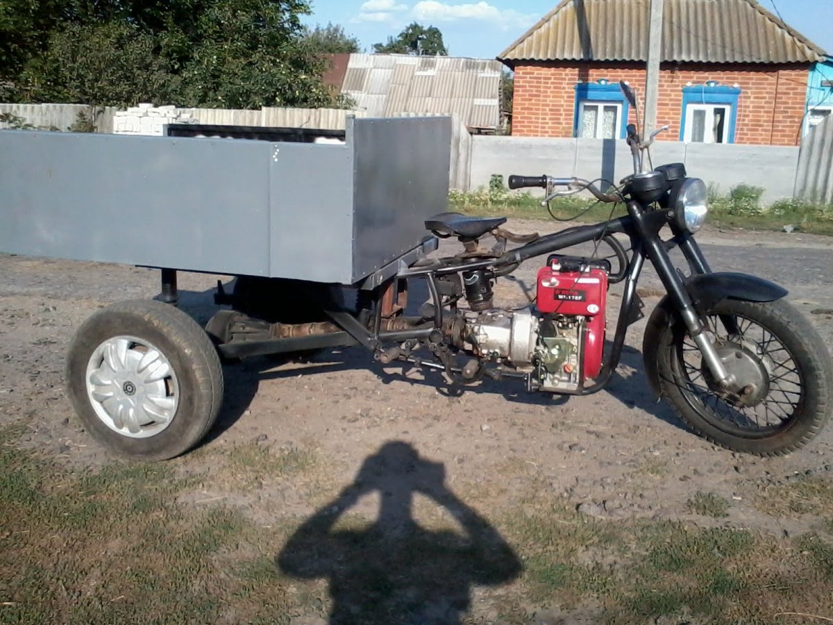 Трицикл, муравей - муравей, Урал.