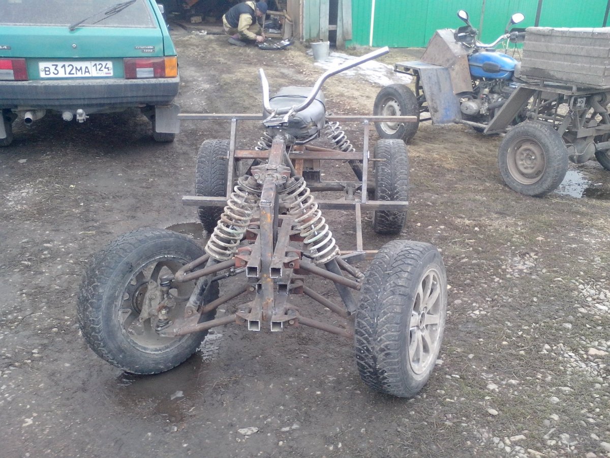 Квадроцикл из ИЖ 4х4