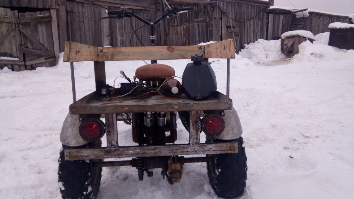 Мотороллер муравей самоделки