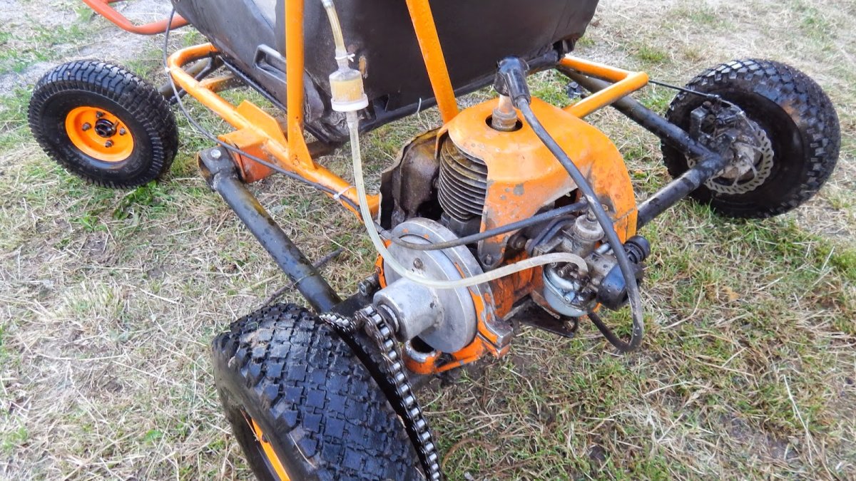 Мотоблок мотоцикл муравей