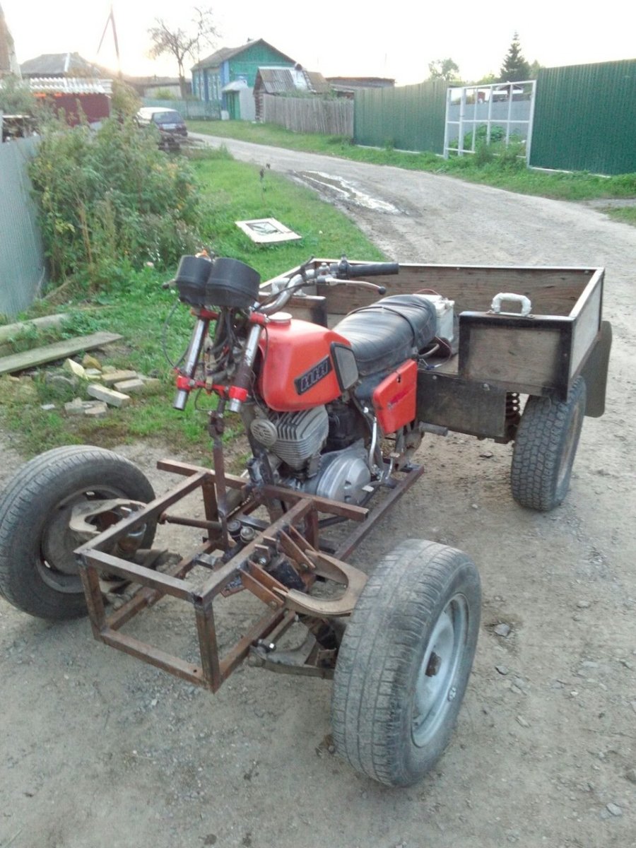 Квадроцикл с двигателем ИЖ Юпитер 5