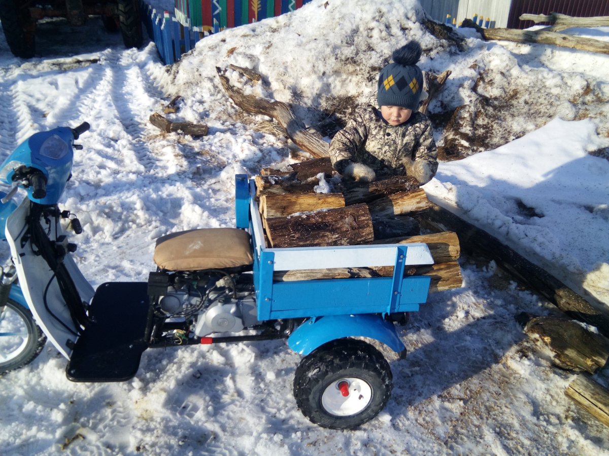 Самоделки из мотороллера